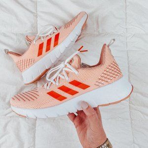 Adidas Asweego Cleora orange running sneaker 9.5